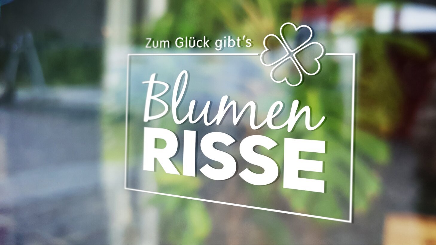 Blumen-Risse, Service, Weiss, Gruen